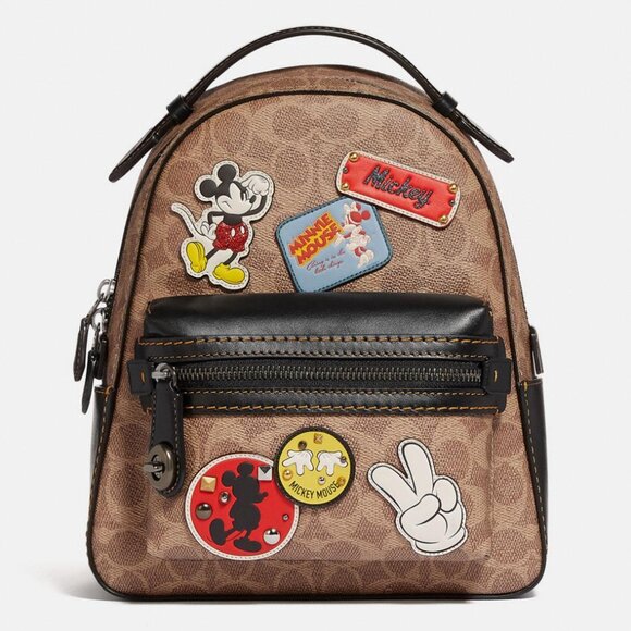Coach Disney X Coach Campus Backpack 23 - Picture 1 of 9